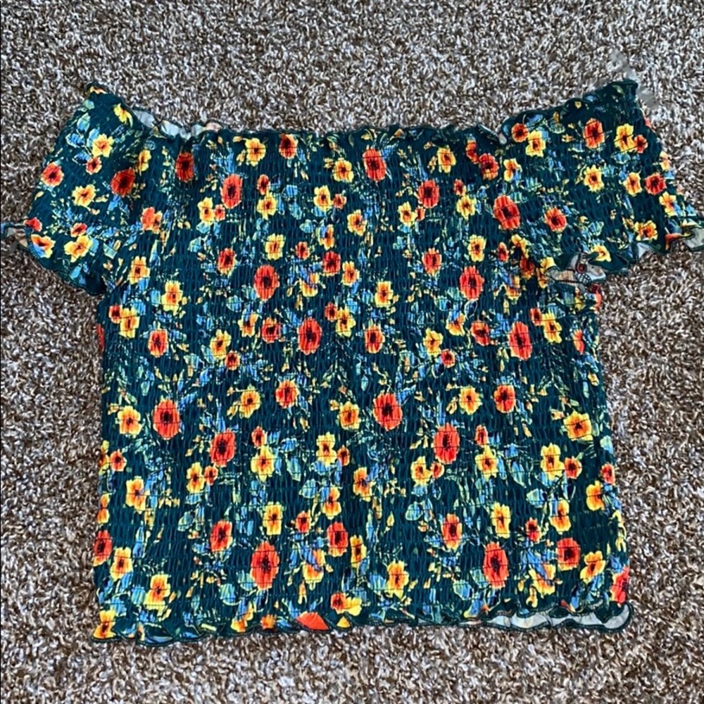 Off the shoulder shirt